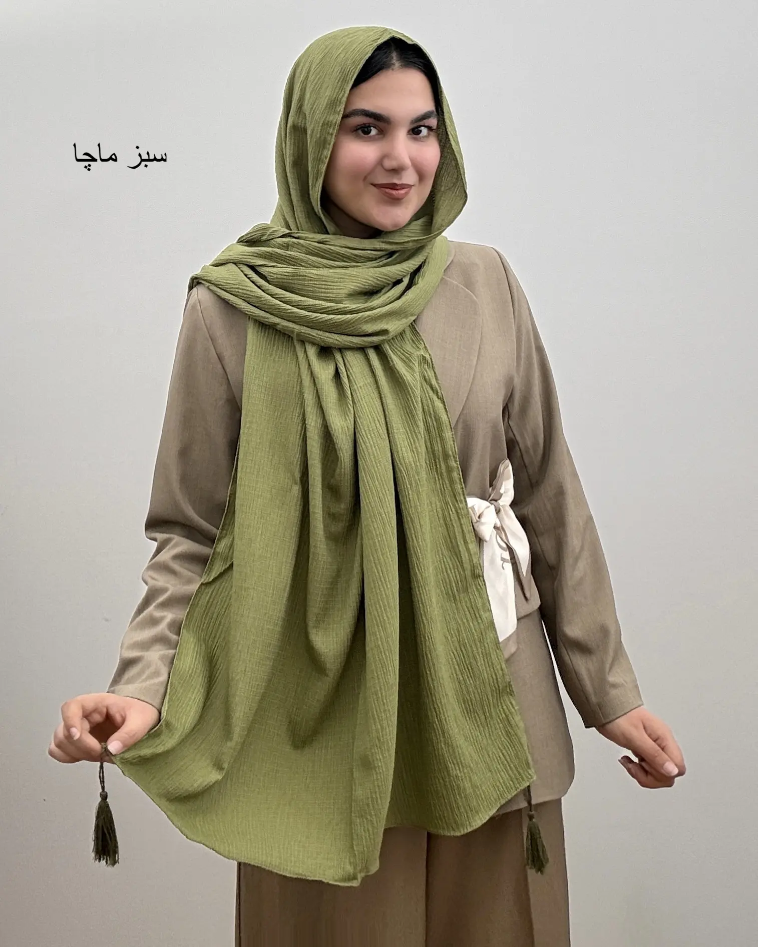 شال نخی دخترانه مدل دلینا